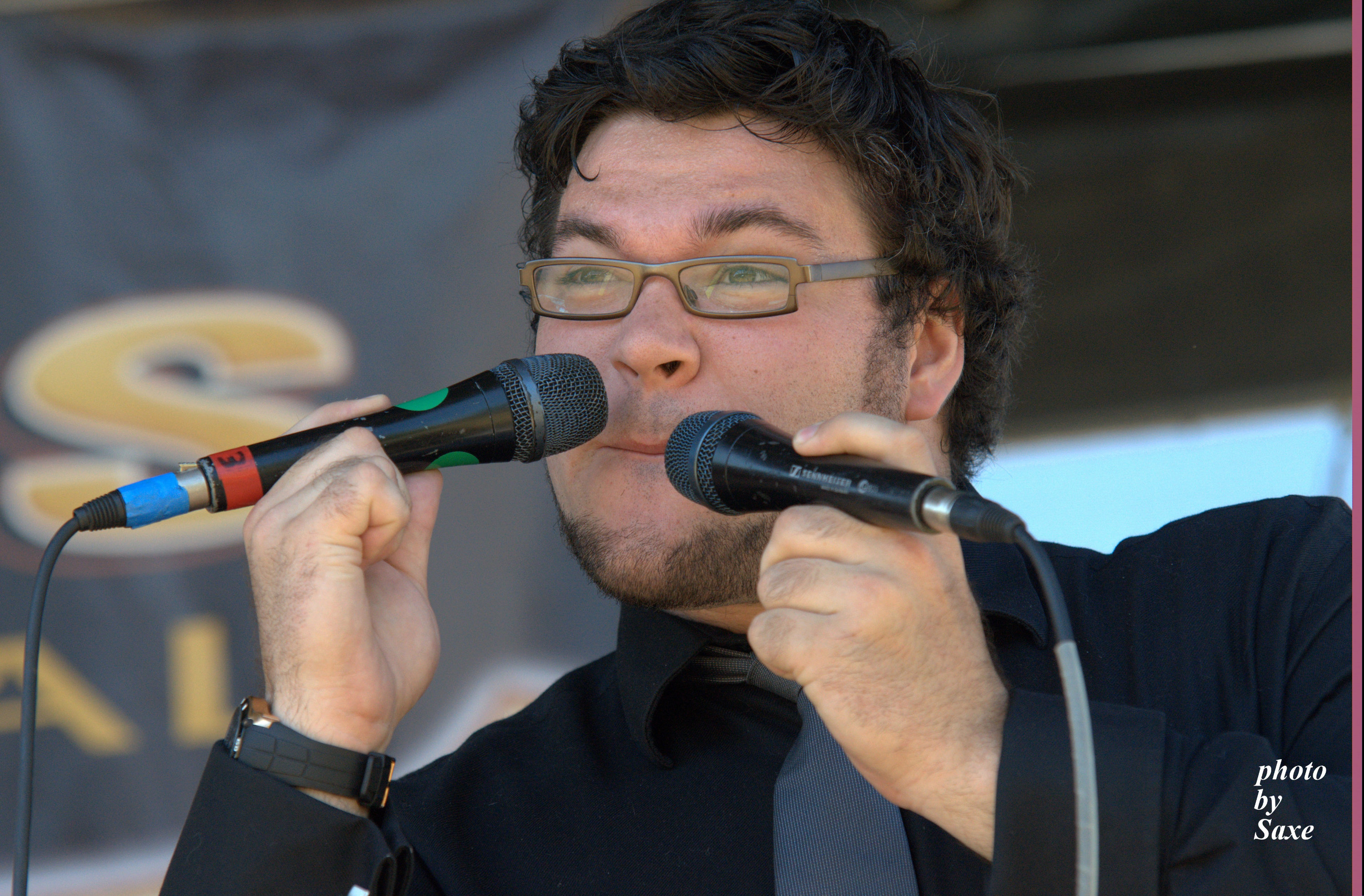 J-M Erlendson in Countermeasure singing BassBeatbox