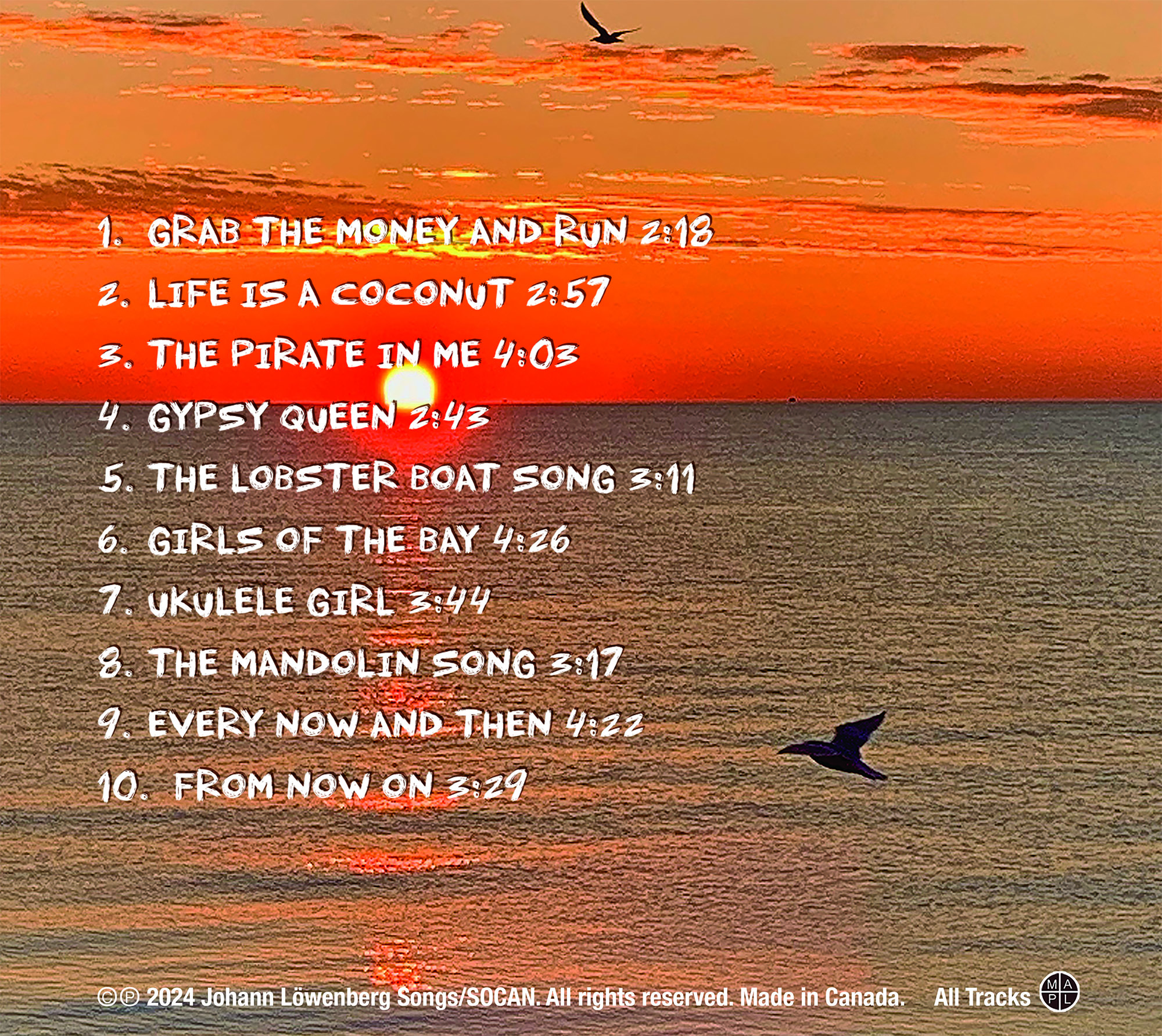 Johann Lowenberg Back Cover