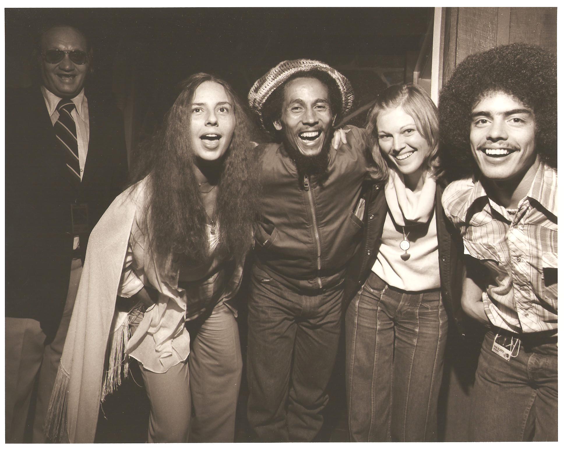 Linda Dawe Bob Marley Kathy Hahn Chris Allicock