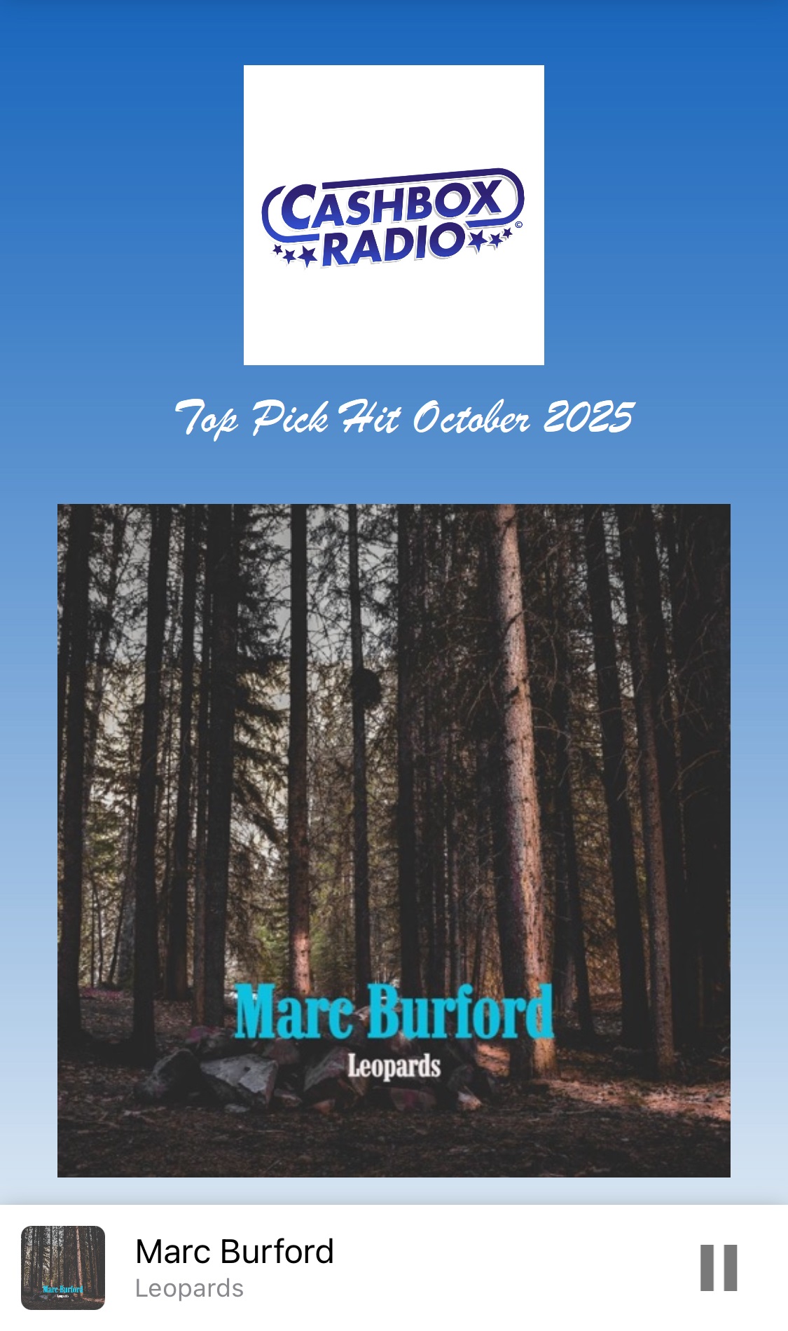 Mark Buford – Leopards (UK)