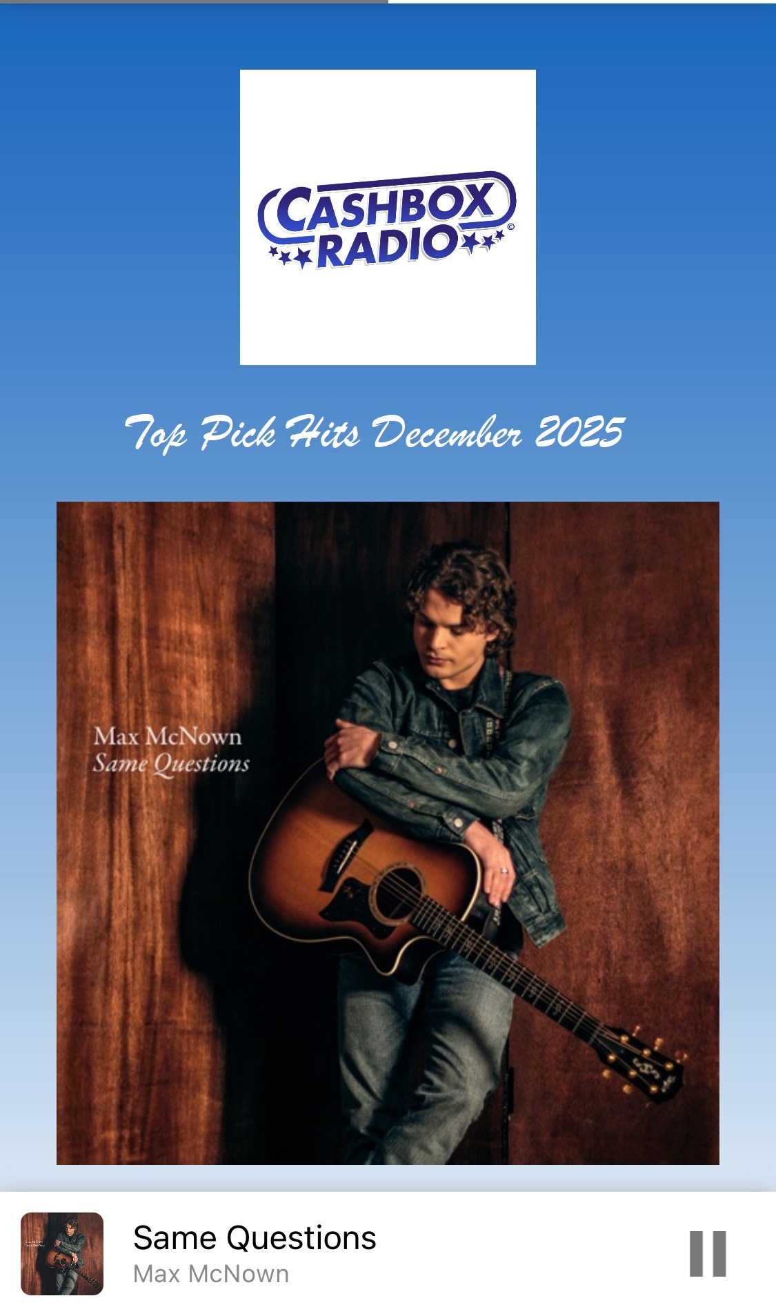 Same Questions - Max McNown