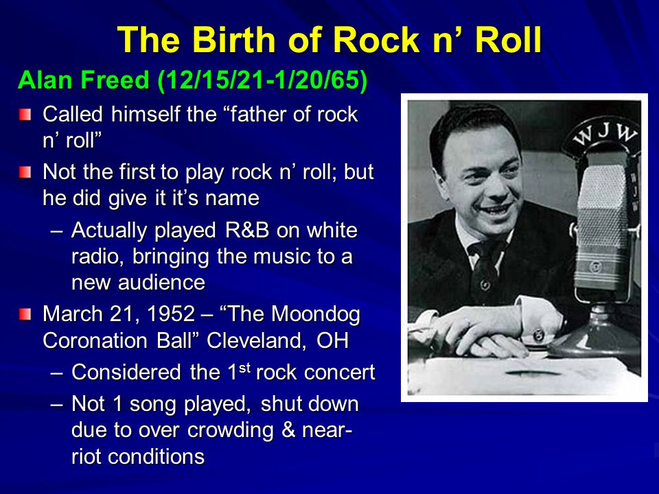 The Birth of Rock 'n' Roll