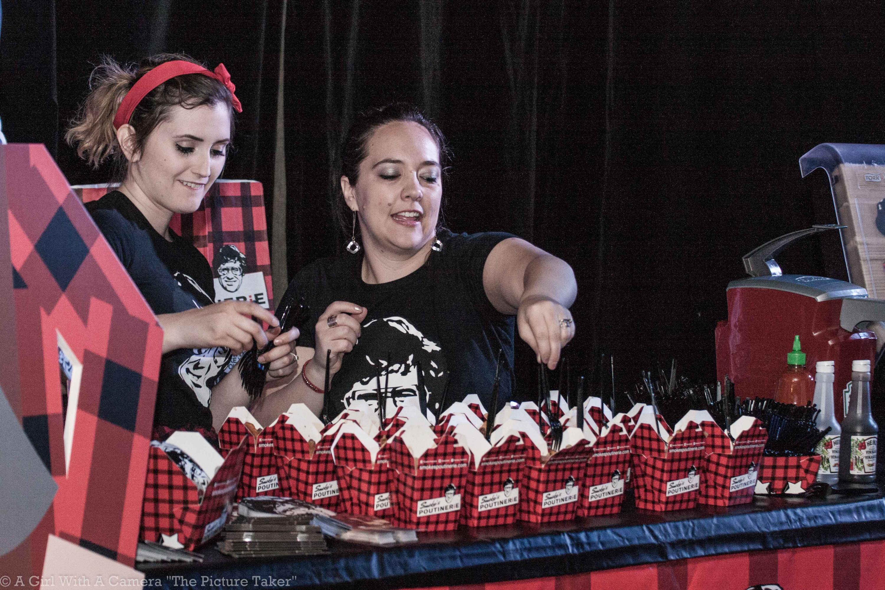 The Ladies of Smokie's Poutinerie