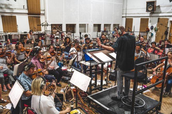 Richard Carpenter in Studio with the Royal Philharmonic Orchestra