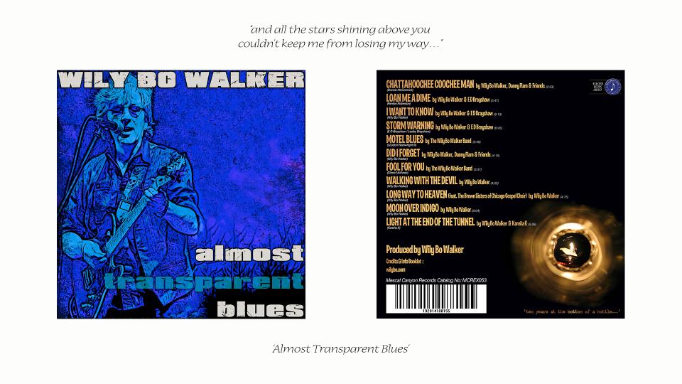 Wily Bo Walker: Almost Transparent Blues