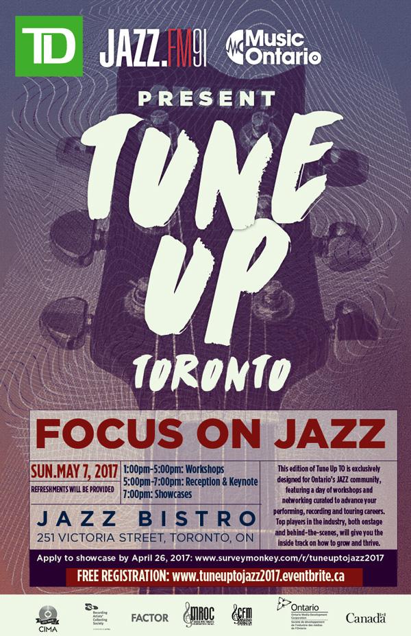 MusicOntario & Jazz.Fm91 Present Tune Up Toronto: The Jazz Workshop! 