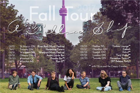 A Fellow Ship Announce Eastern Canada Tour