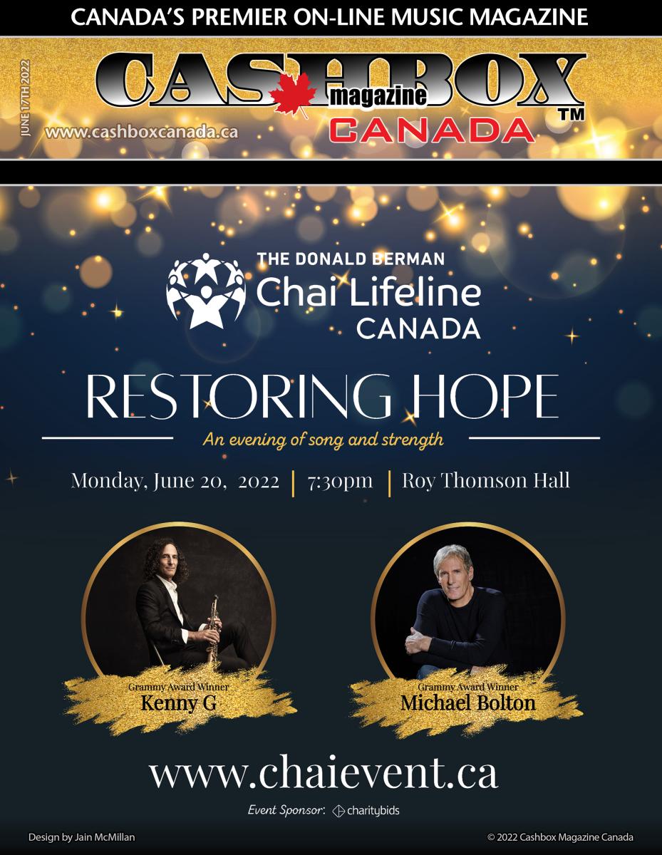 Michael Bolton and Kenny G Are RESTORING HOPE at Roy Thomson Hall June 20