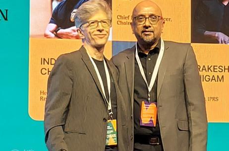 Robert Singerman SVP, International Publishing LyricFind Rakesh Nigam IPRS CEO