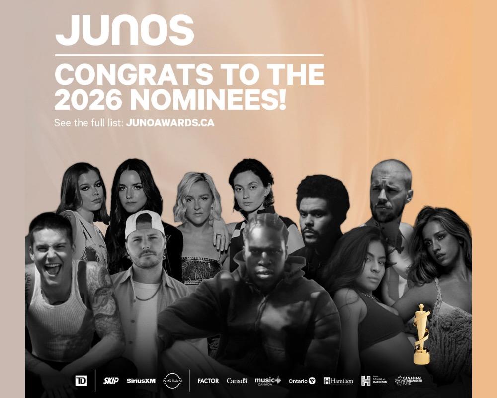 The JUNOS Announce the 2026 Nominees  