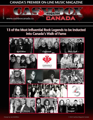 CANADA’S ROCK OF FAME – The Largest-Ever ‘Mega’ Induction of Canadian Music Icons