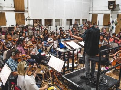 Richard Carpenter in Studio with the Royal Philharmonic Orchestra