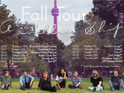 A Fellow Ship Announce Eastern Canada Tour