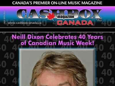 Neil Dixon Celebrates 40 Years of Canadian Music Week