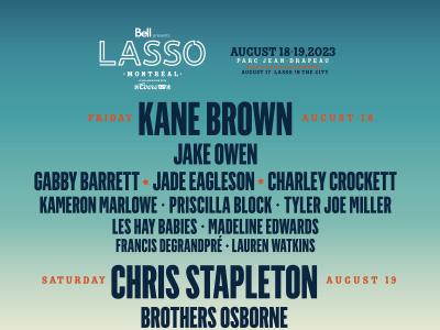 LASSO Montréal Announces 2023 Stellar Lineup