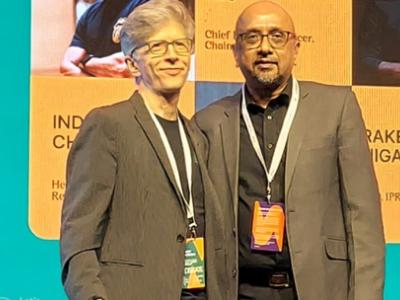 Robert Singerman SVP, International Publishing LyricFind Rakesh Nigam IPRS CEO