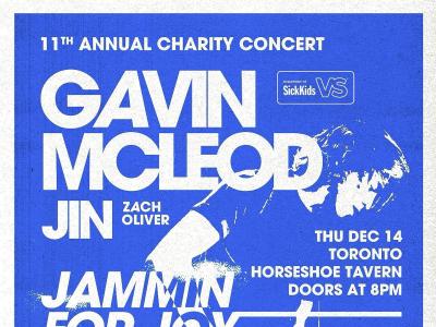 11th Annual Jammin’ For Joy Charity Concert To Be Held December 14th in Support of SickKids Foundation Featuring Gavin McLeod, Zach Oliver and JIN