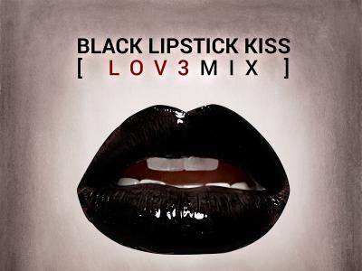 Random Order Release Black Lipstick Kiss