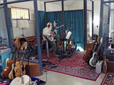 Bruce Cockburn in the Studio Nashville Photo Credit Daniel Keebler