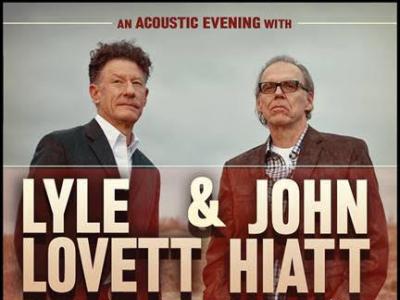 Lyle Lovett and John Hiatt Perform at Meridian Hall April 30